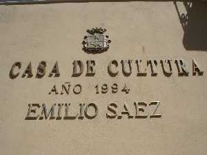 Casa de la Cultura en homenaje el profesor Emilio Sez [Caravaca_Emilio Sez] 