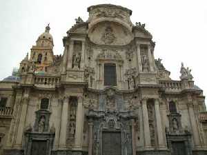 Fachada de la Catedral de Murcia