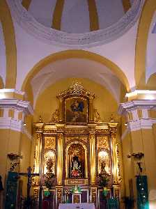 Interior de la iglesia de San Agustn (Ojs) 