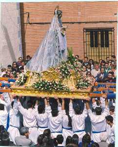 La Virgen en las calles de Las Torres de Cotillas 