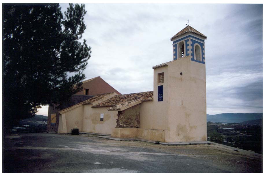 Vista Exterior  [Ermita Santuario Virgen de la Pea Cehegn]. 