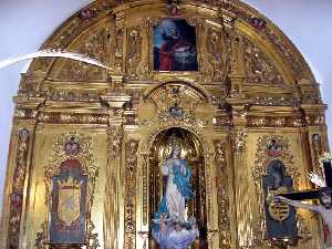 Detalles de Retablo [Iglesia de San Pedro Apstol de Calasparra]