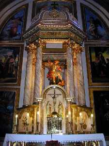 Tabernculo del Altar Mayor [Iglesia de San Miguel Arcngel Mula]