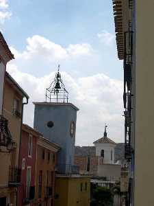 Vista desde Calle Rosario  [Torre del Reloj de Campos del Ro]