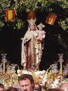 Virgen del Carmen en su romera 