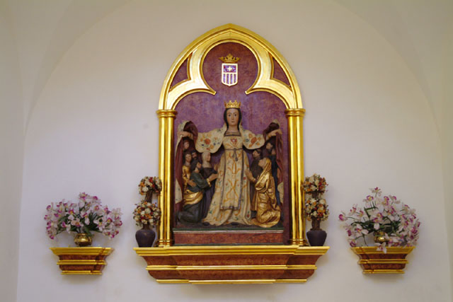 Virgen de las Mercedes en la Iglesia Parroquial de Nuestra Señora de las Mercedes de Puebla de Soto