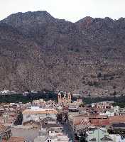 Villanueva del Ro Segura desde la montaa