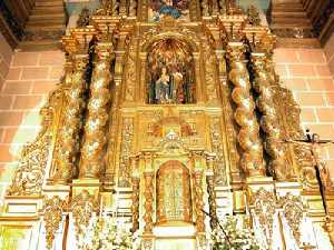 Altar de San Joaqun, en Cieza (Murcia)