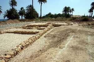Estructuras arqueolgicas de la villa de El Alamillo (Mazarrn) 