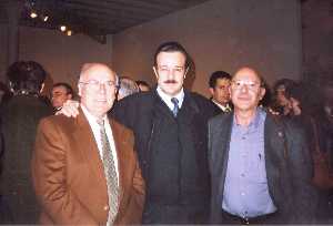 Con Requena y Jess Proaos. 2001