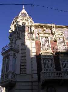 Fachada del Palacio de Aguirre[Palacio de Aguirre Cartagena]