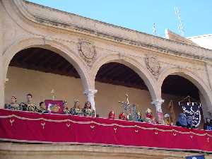 Acto de Capitulacin en el balcn del Ayuntamiento [Lorca_Fiestas San Clemente]