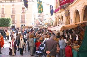 Mercado Medieval en la Plaza de Espaa 