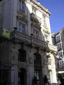 Fachada Palacio Pedreo Cartagena 