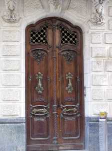 Puerta de acceso[Casa Maestre Cartagena]