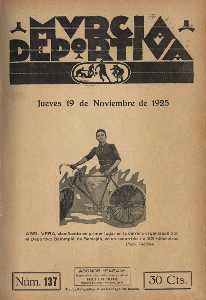 Portada 19 Nov 1925 [Ciclismo]