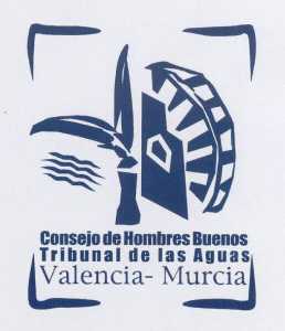 Emblema de los Tribunales de Aguas murciano y valenciano