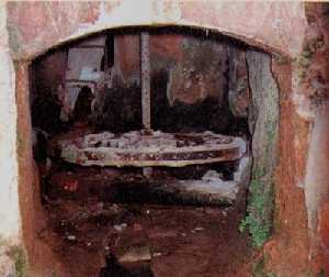Semis�tano del Museo Molino de Teodoro (acueducto o c�rcabo rectangular), en Cieza (Murcia)