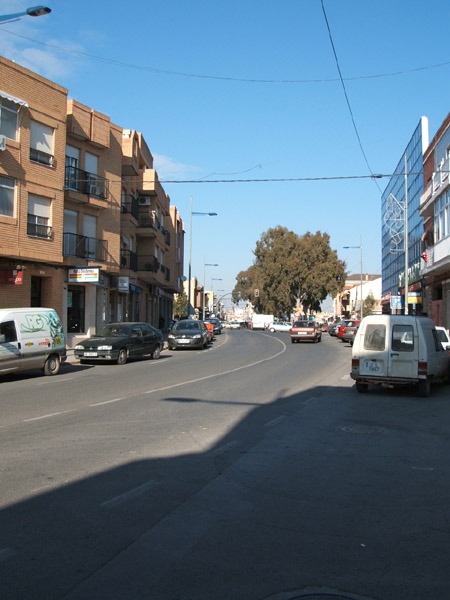 Avenida Albonso XIII de Los Dolores [Cartagena_El Plan]. 