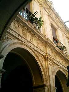 Arcos del Claustro[Palacio Episcopal Murcia]