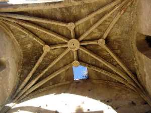Detalle del techo de la Iglesia de Santa Mara de Lorca 