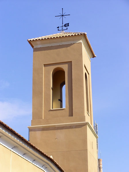 Detalle del Nuevo Campanario [Ermita Nuestra Seora de la Salceda]. 