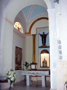 Capilla del Santisimo[Iglesia de San Jos guilas]