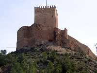 El Espoln, una de las torres del Castillo de Lorca