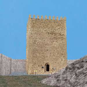 Reconstruccin en 3D de la torre Alfonsina del Castillo de Lorca 