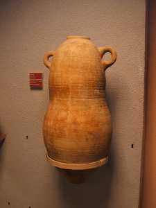 �nfora p�nica en el Museo de Arqueolog�a Subacu�tica 