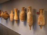 Ánforas  romanas en el Museo de Arqueología Submarina [Cartagena_San Antonio Abad]