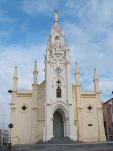 Iglesia del Sagrado Corazn de Mara en el Barrio Peral de Cartagena 