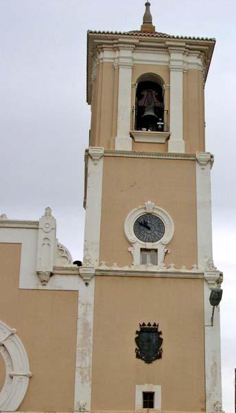 Vista de la Torre y Campanario[Iglesia de San Francisco Javier San Javier]. 