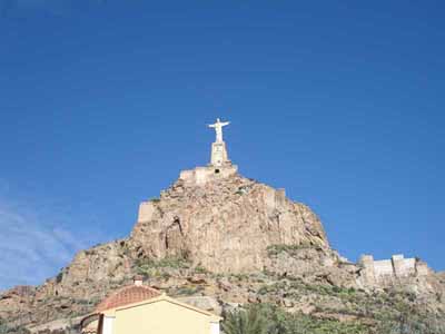  Monumento al Sagrado Corazn de Jess. Castillo de Monteagudo [Murcia_Monteagudo]. 