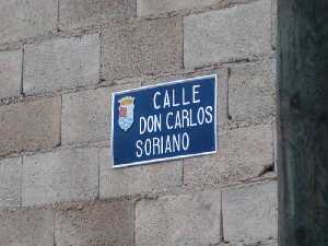 Calle Don Carlos Soriano 