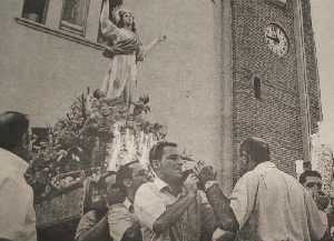 Anuncio en prensa de Fiestas de San Roque 