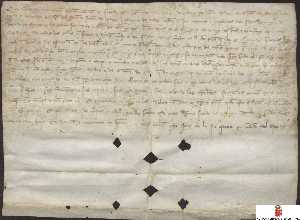 Carta abierta de Fernando IV otorgando el perdn a los vecinos de Murcia, Lorca, Alhama...[Proyecto Carmes]