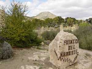 Entrada al espacio natural de las Fuentes del Marqués