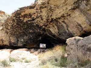 Exterior de la Cueva Negra de Fortuna