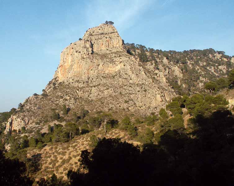 Pea del Castelar [Parque Regional Sierra del Carche]. 