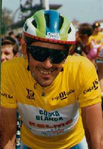 Ignacio Garca Camacho, lder de la Vuelta a Murcia 1997