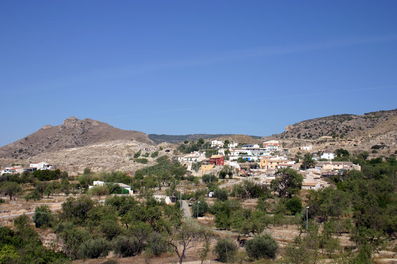 Vista panormica de La Garapacha (Fortuna) [La Garapacha]. 