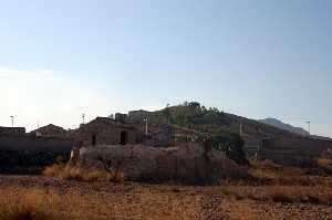 Vista de Casa Antonio Nieto y Restos de Balsa rabe 