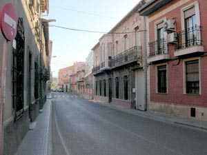 Calle principal de Algezares