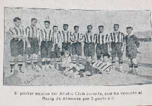 Primer equipo del Athltic Club Jumilla
