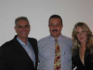 Con David Angelini y su hija Milagros