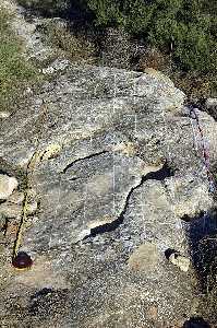Petroglifo en Caada de la Reja