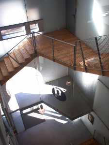 Escalera  del Centro Prraga