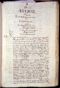 Manuscritos de Fray Martn sobre los atunes y sus transmigraciones