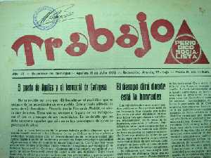Semanario Trabajo 16/07/1933